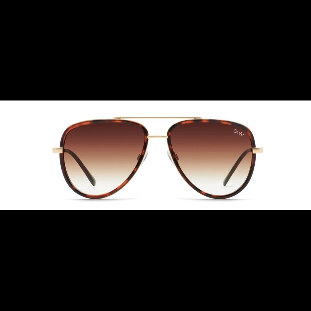 Quay Australia All in Mini Tortoise Aviators